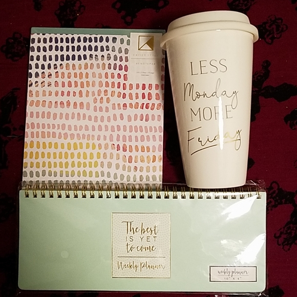 Hobby Lobby Other - NWT coffee mug, notepad and weekly planner